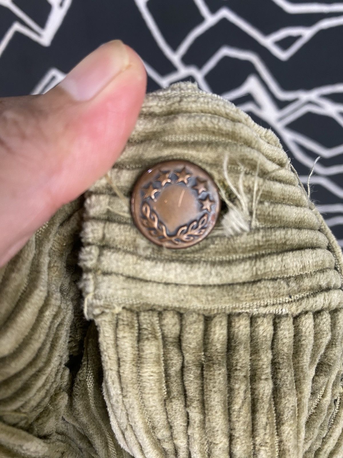 Japanese Brand AIC Corduroy Bush Pants Size US 28 / EU 44 - 5 Thumbnail