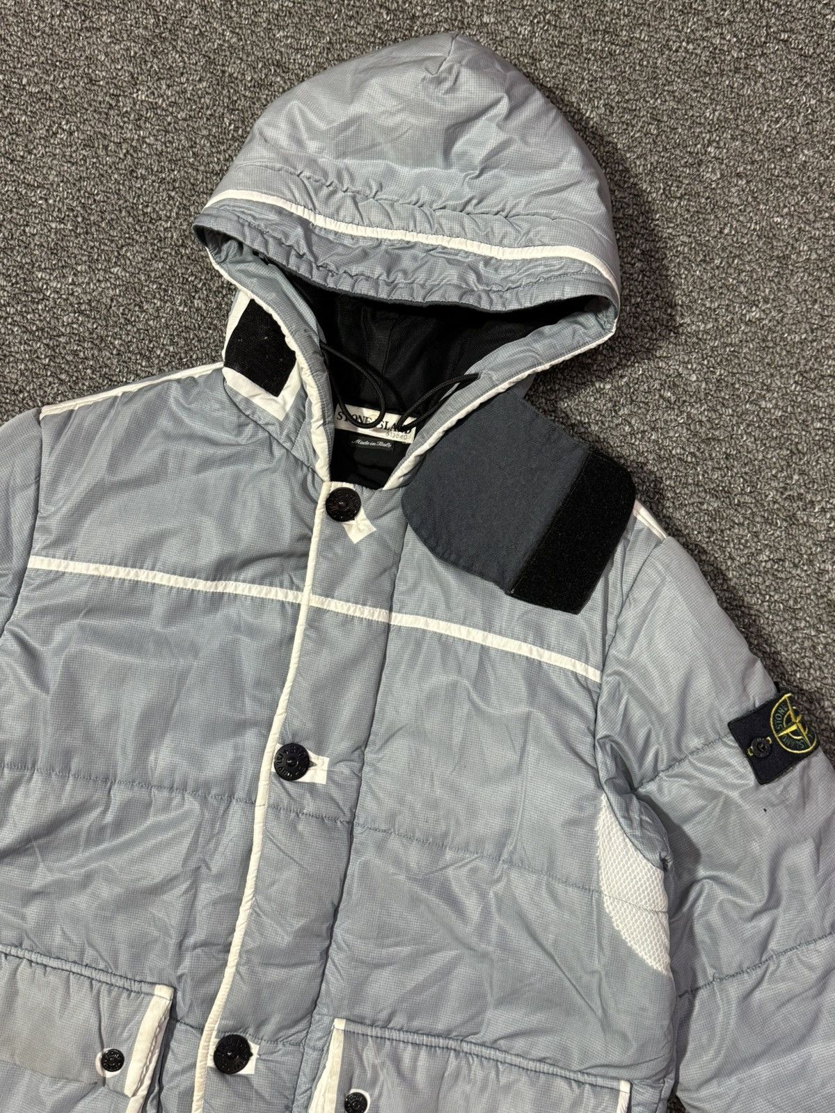 Stone Island stone island down padded jacket ss'02 Size US M / EU 48-50 / 2 - 3 Thumbnail