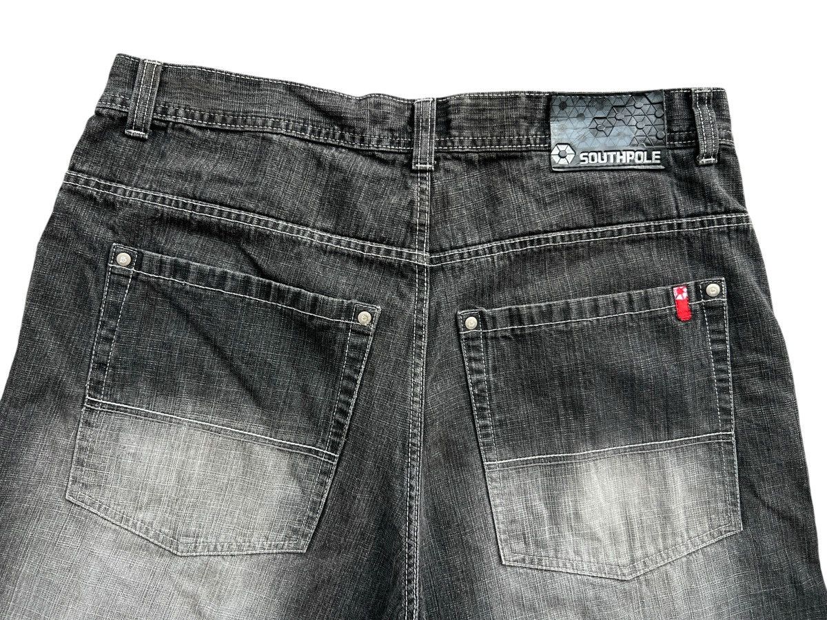 Southpole Vintage Y2K South Pole Baggy Denim Pants Jorts Size US 38 / EU 54 - 4 Thumbnail