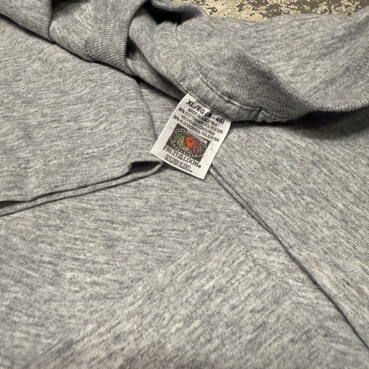 Unsound Rags Vintage Fruit Of The Loom Grey Pocket Tee Blank Tshirt Size US XL / EU 56 / 4 - 7 Thumbnail