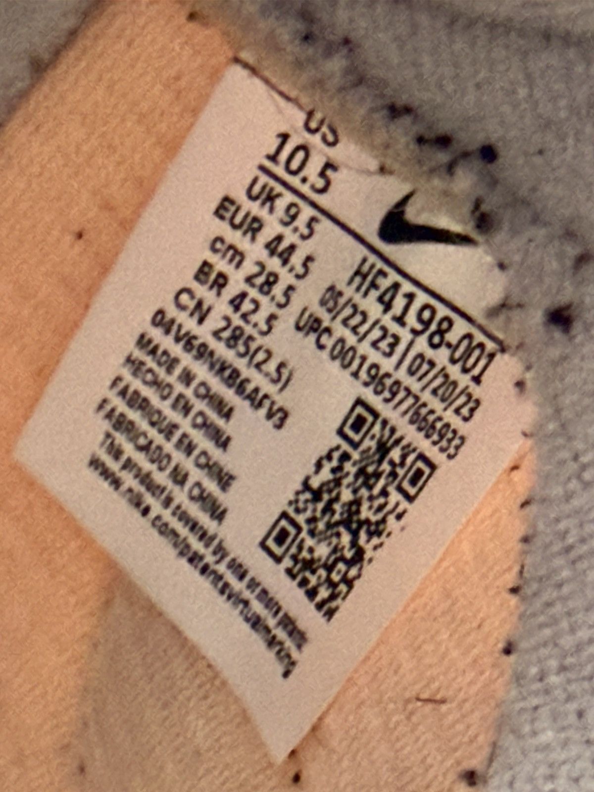 Nike × Travis Scott Travis Scott Nike Attack Size US 10.5 / EU 43-44 - 8 Thumbnail