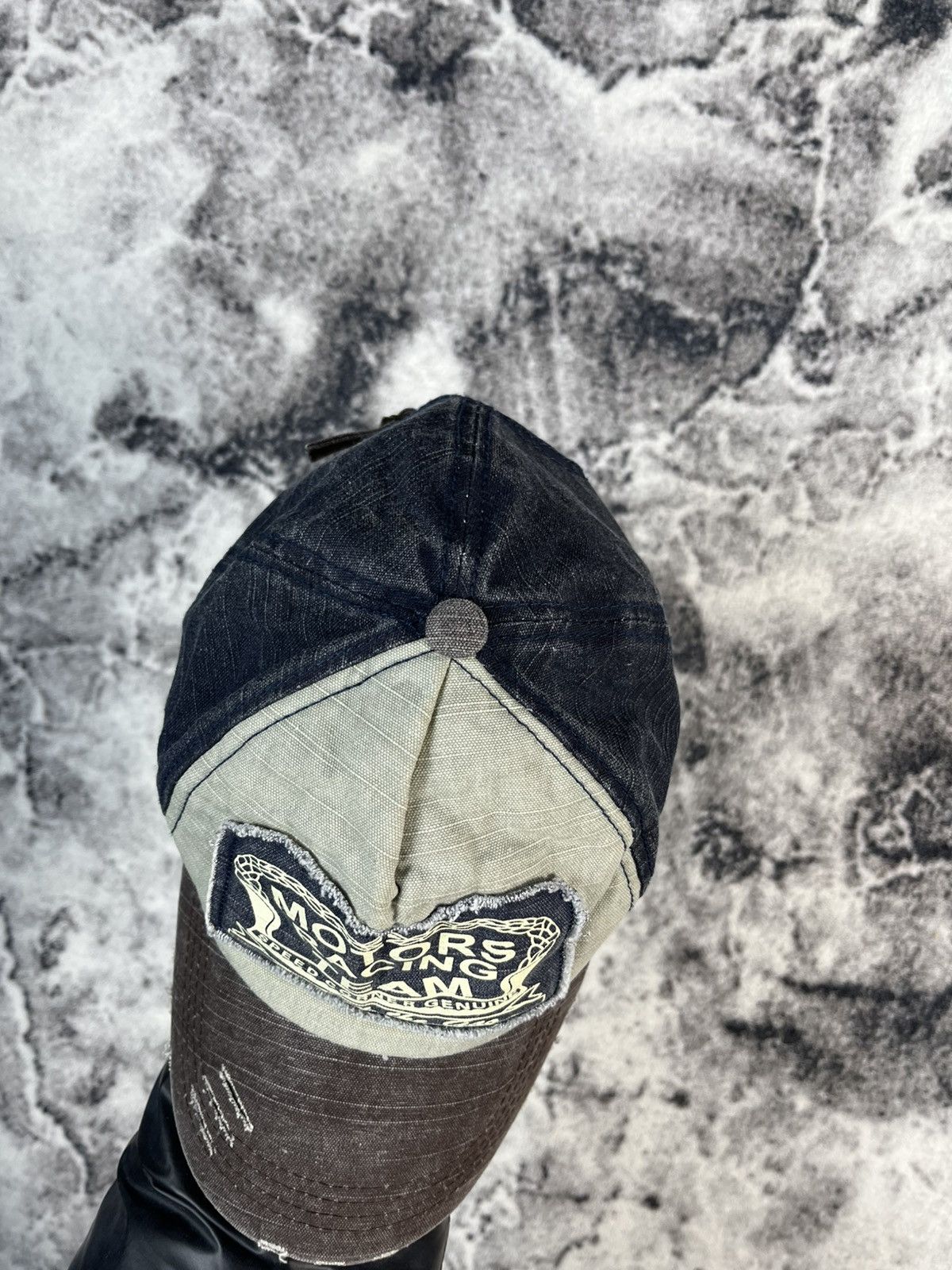 Vintage Vintage motors Racing Team Distressed Cap 🧢 Size ONE SIZE - 6 Thumbnail