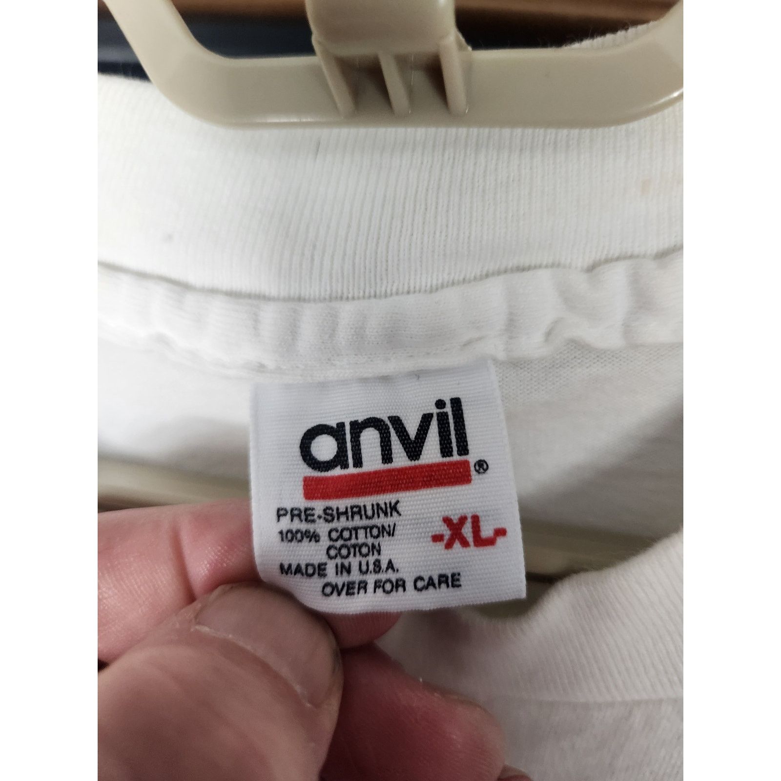 Anvil Vintage 1995 Drag Racing T men's XL Size US XL / EU 56 / 4 - 4 Thumbnail