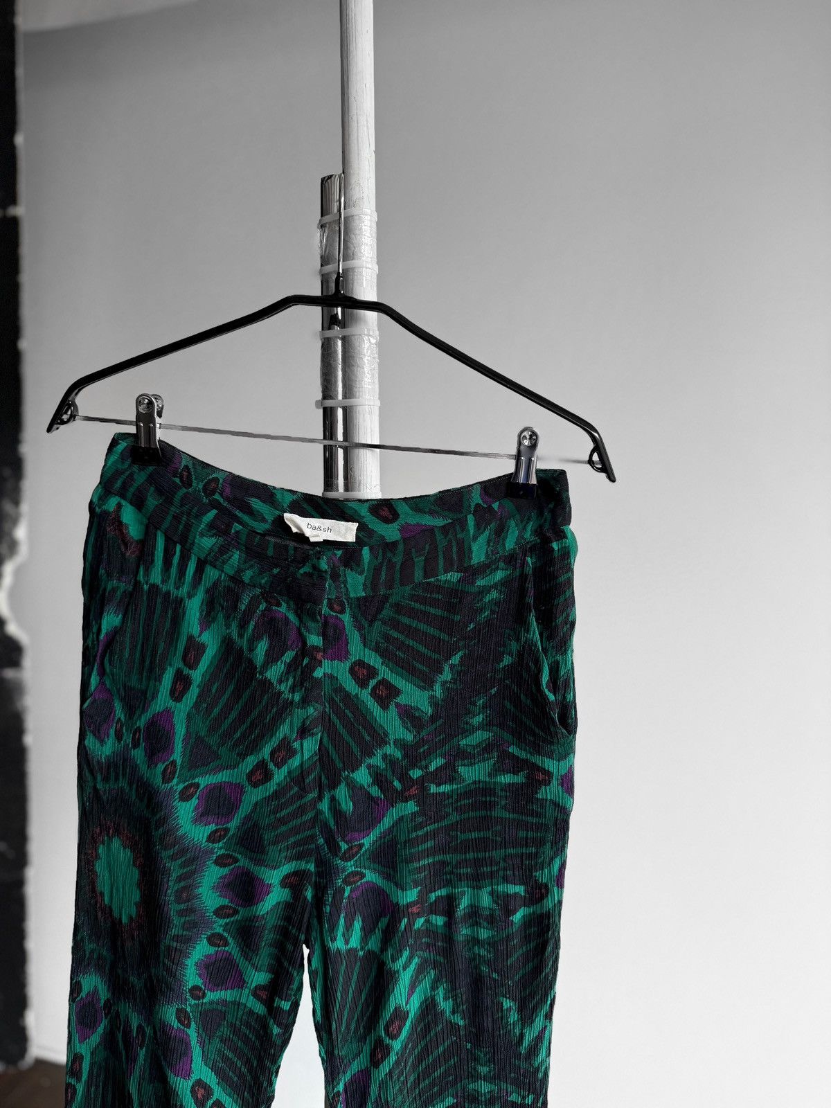 ba&sh Ba&Sh Womens Psychedelic Print Wide Leg Clyde Flared Pants Size 30" / US 8 / IT 44 - 5 Thumbnail