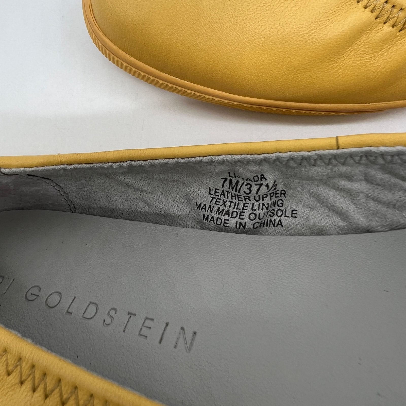 Other Lori Goldstein Collection Yellow Slip On Size 7 M Flat Size US 7 / IT 37 - 3 Thumbnail