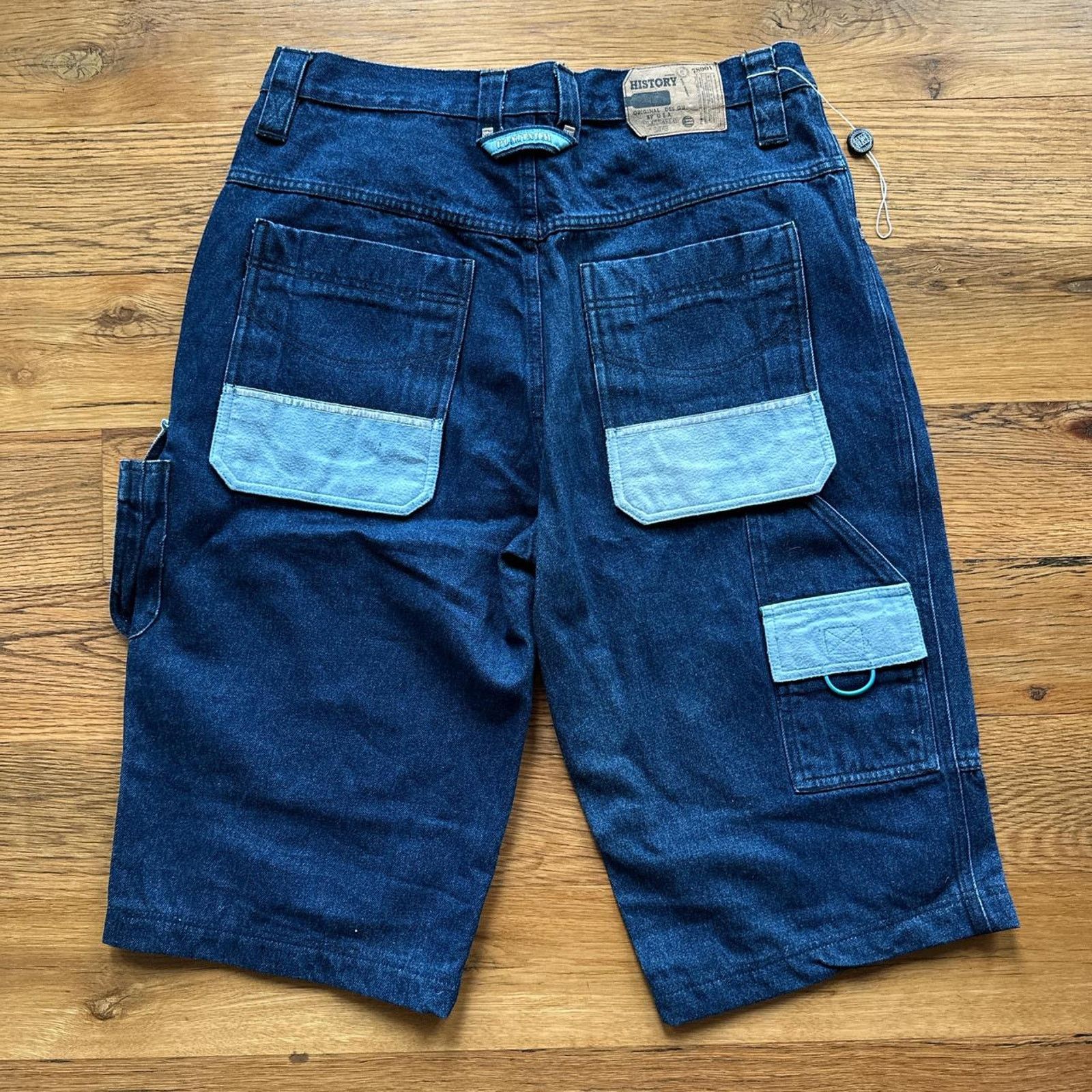 Other Brand New Y2K Men’s Hip Hop History Baggy Cargo Jorts Size US 34 / EU 50 - 2 Thumbnail