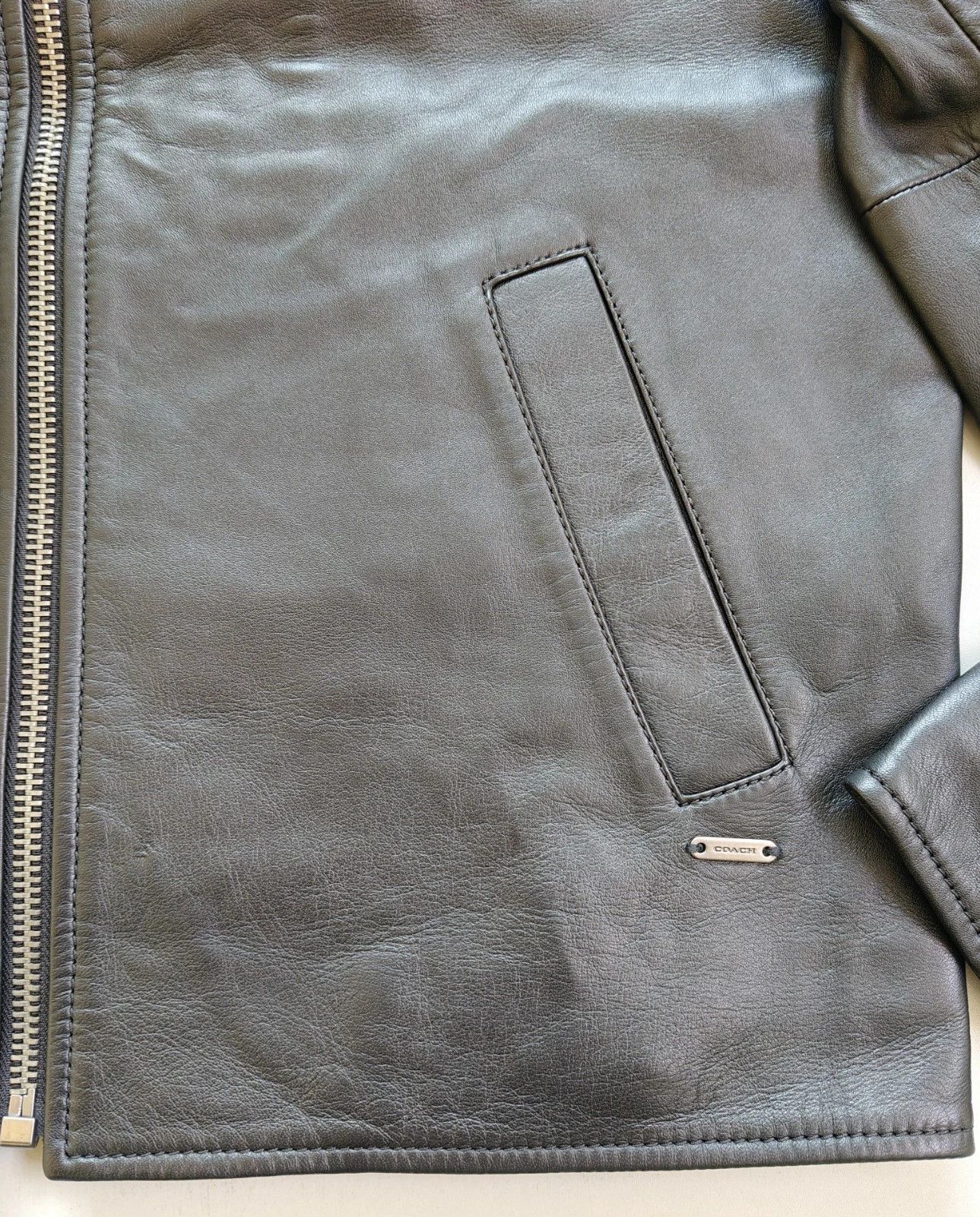 Coach Coach Leather Jacket FTP 5047 Size US S / EU 44-46 / 1 - 5 Thumbnail