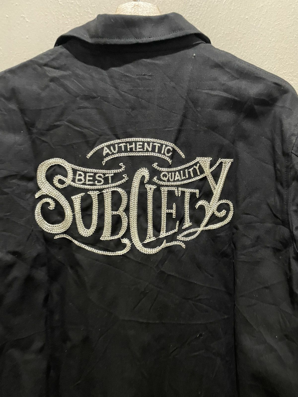 Japanese Brand Japanese Streetwear Subciety Motamerica Jacket Embroidery XL Size US L / EU 52-54 / 3 - 9 Thumbnail