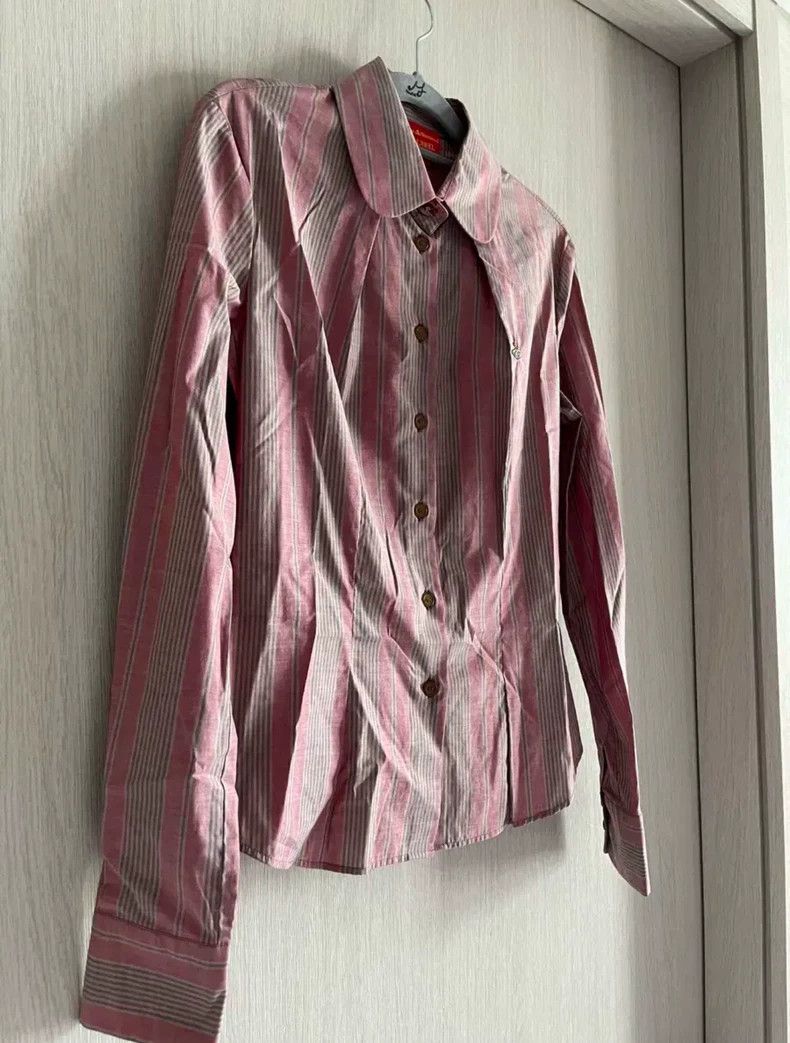 Vivienne Westwood Vivienne Westwood Striped shirt Size XS / US 0-2 / IT 36-38 - 2 Thumbnail