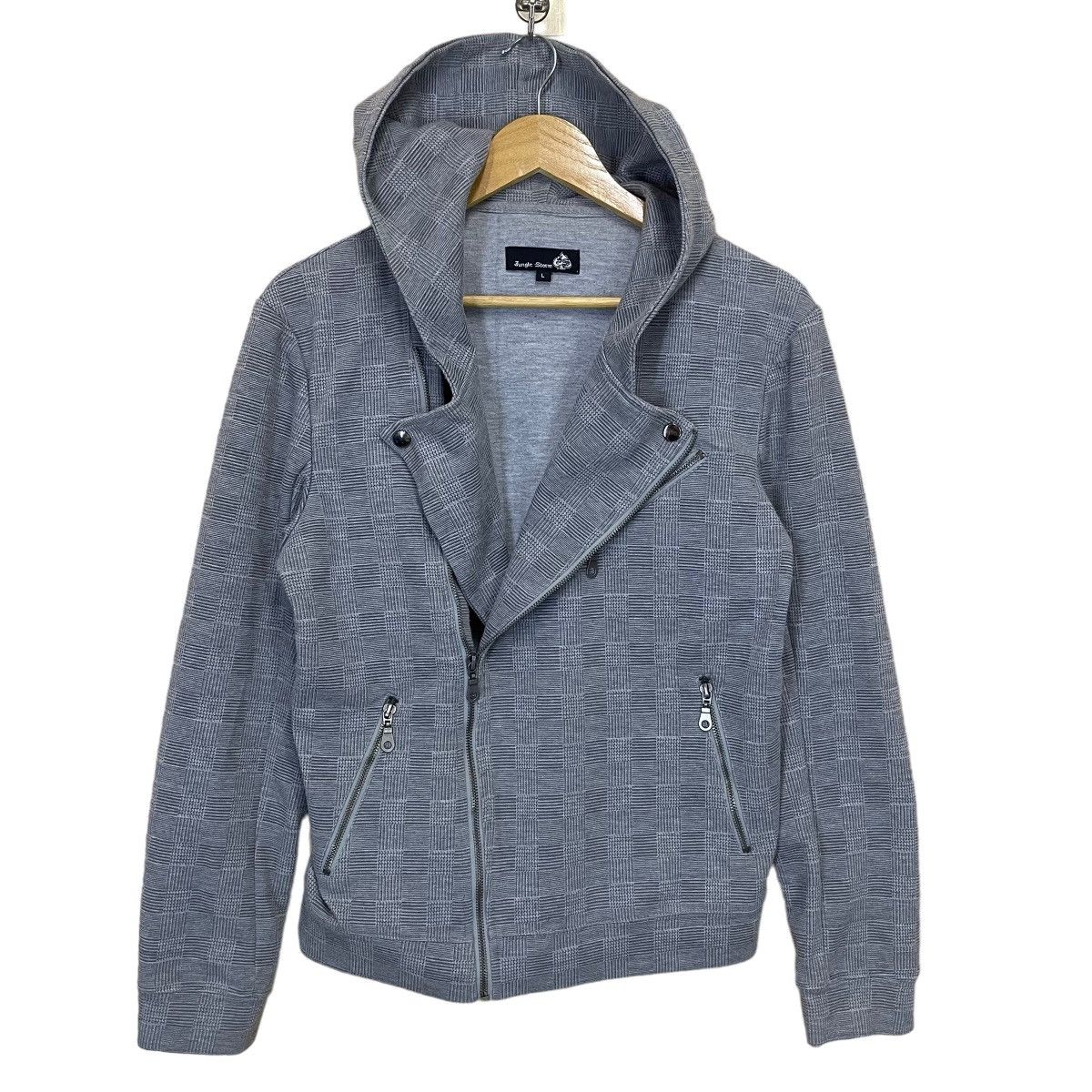 Issey Miyake Jungle Storm Double Collar Zipper Hoodie Size S Size US S / EU 44-46 / 1 - 3 Thumbnail