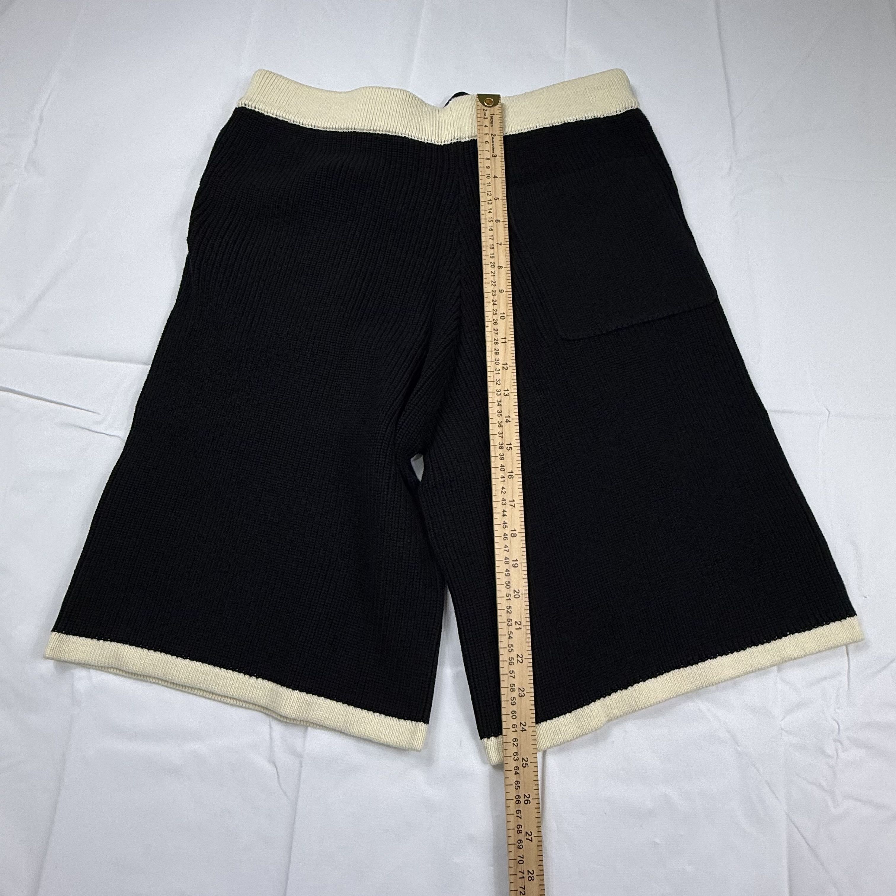 Other Quarterfinal Pushing Limits Mens Ribbed Knit Varsity Shorts Size US 40 / EU 56 - 7 Thumbnail
