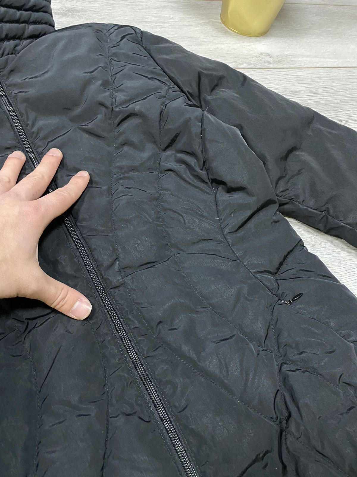 Moncler × Vintage Moncler vintage puffer down jacket stitched Size M / US 6-8 / IT 42-44 - 12 Thumbnail