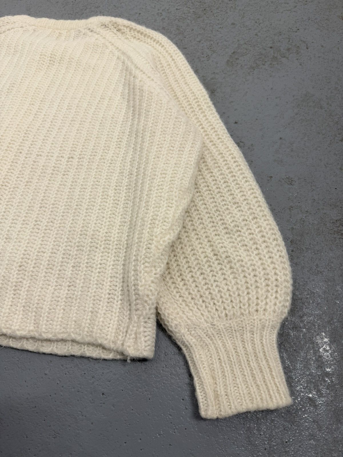 Sezane Sezane Milky Alpaca Knitted Wool Cardigan Size L / US 10 / IT 46 - 15 Thumbnail