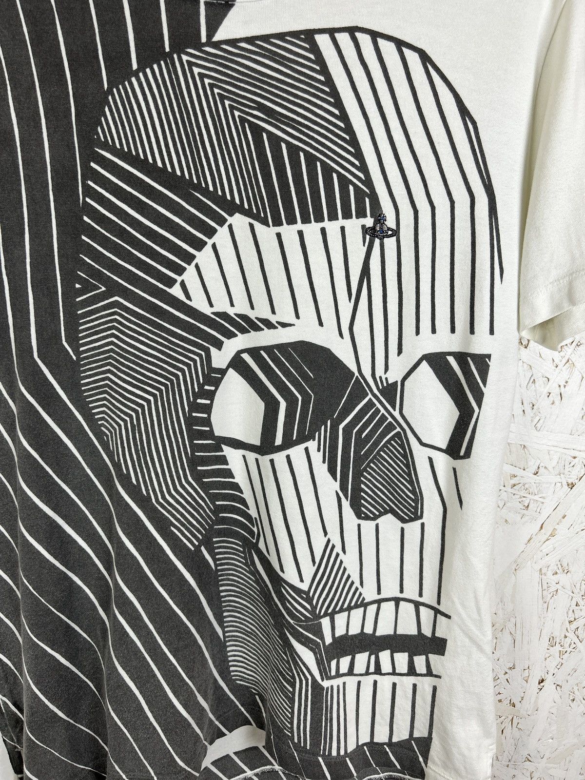 Vivienne Westwood Vintage Vivienne Westwood Skull Abstract AOP T-Shirt Size 46 Size US S / EU 44-46 / 1 - 2 Thumbnail