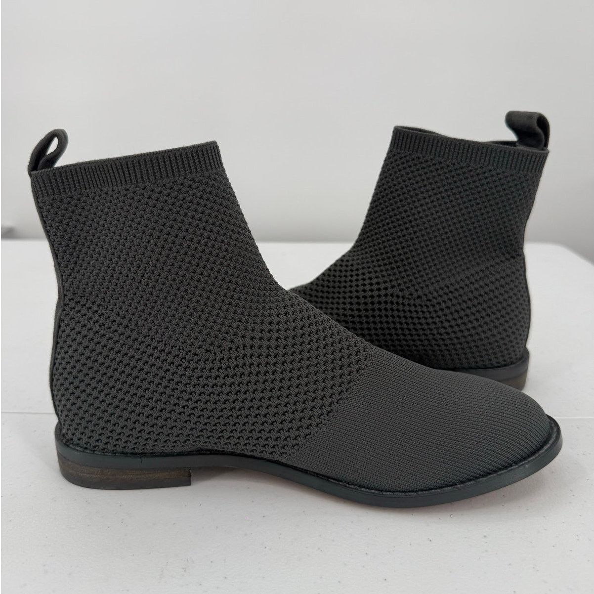 Eileen Fisher NEW Eileen Fisher Jude Recycled Stretch Knit Heeled Bootie Size US 6.5 / IT 36.5 - 7 Thumbnail