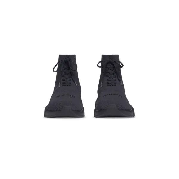 Balenciaga o1mt1gz0824 Speed 2.0 Lace-Up Recycled Knit Sneaker Size US 7 / EU 40 - 4 Thumbnail