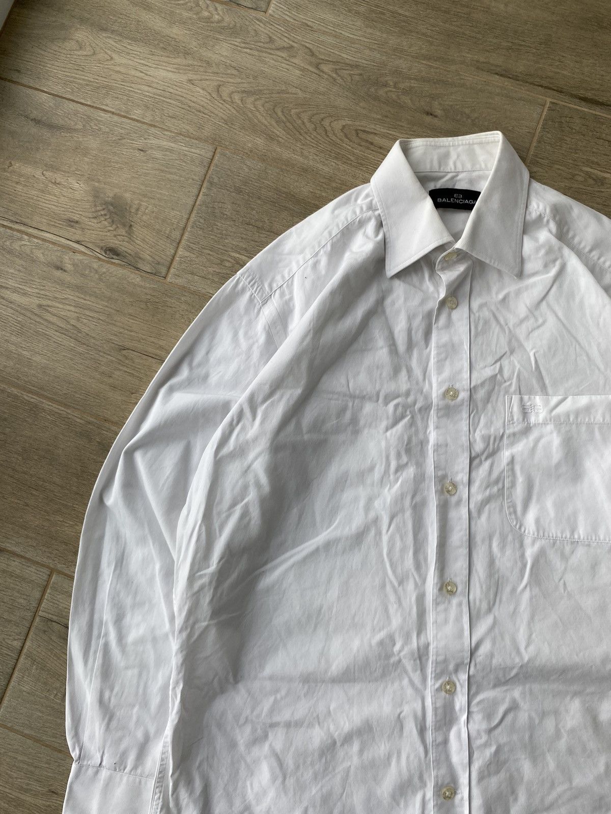 Balenciaga Balenciaga Vintage Button Shirt Size US M / EU 48-50 / 2 - 7 Thumbnail