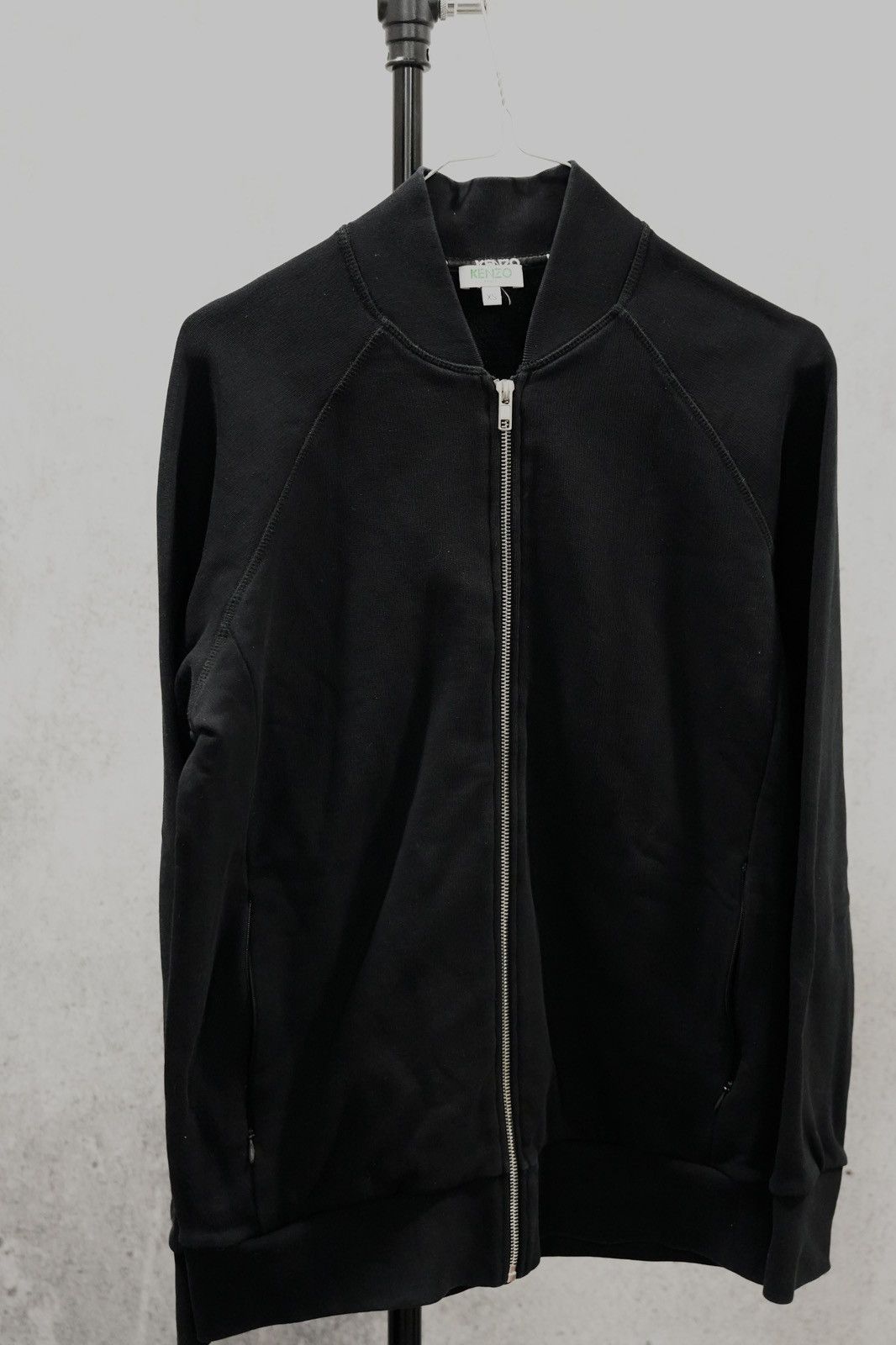 Kenzo Kenzo Paris Classic Logo Zip-Up Hoodie - Black - XS. Size US XS / EU 42 / 0 - 1 Thumbnail