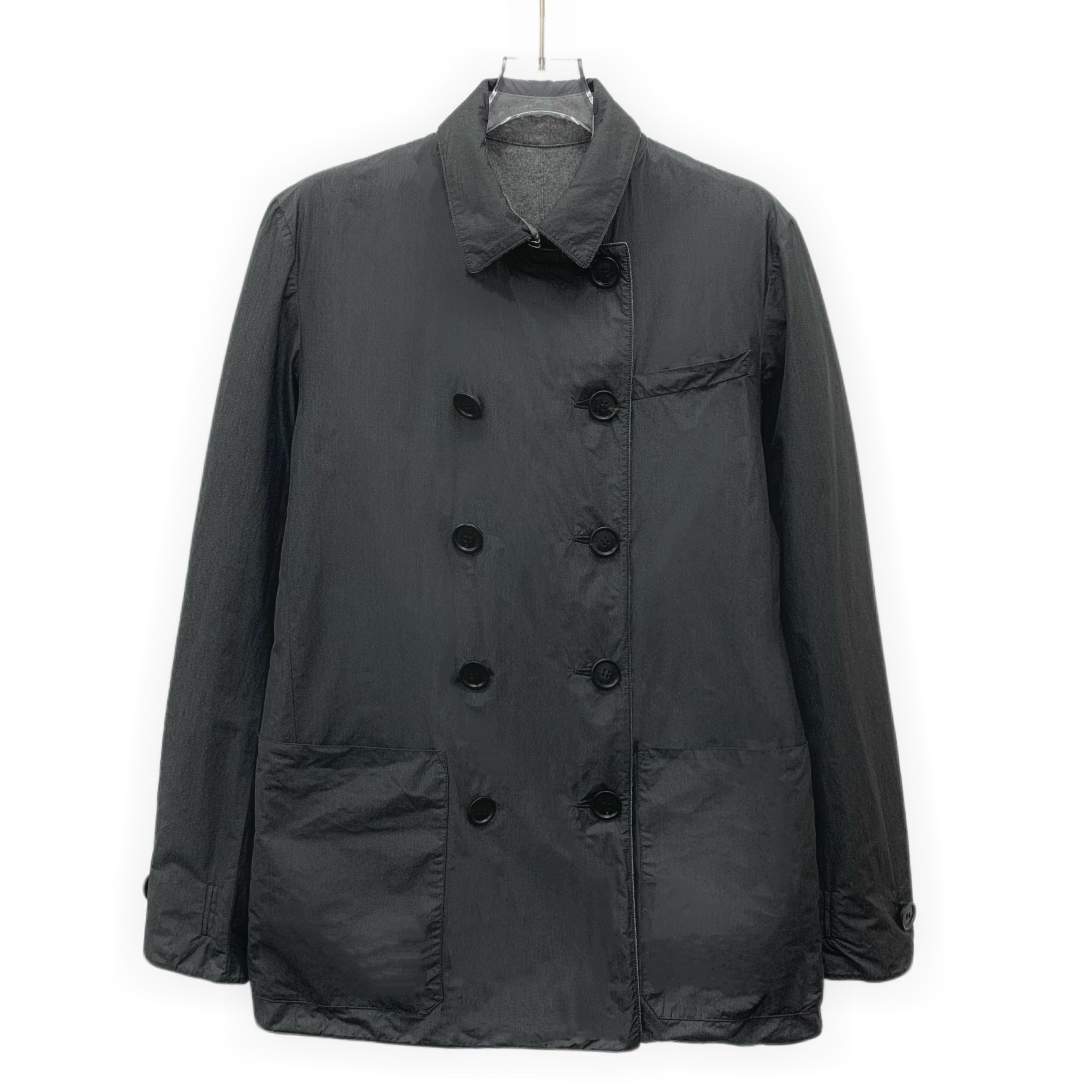 Dior Dior Wool Coat Dark Grey (46) Size US S / EU 44-46 / 1 - 3 Thumbnail