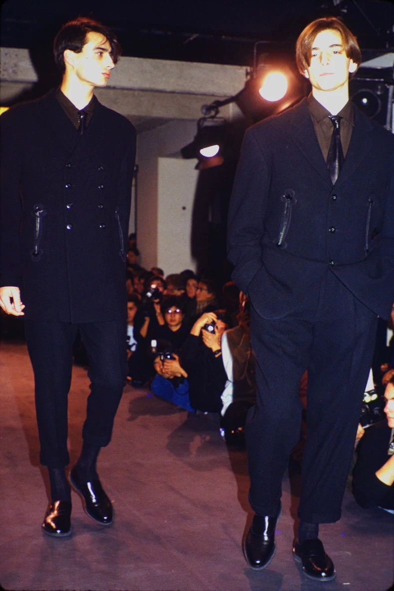 Yohji Yamamoto Yohji Yamamoto Yohji Yamamoto 88aw Leather Flower Suit Size US S / EU 44-46 / 1 - 3 Thumbnail