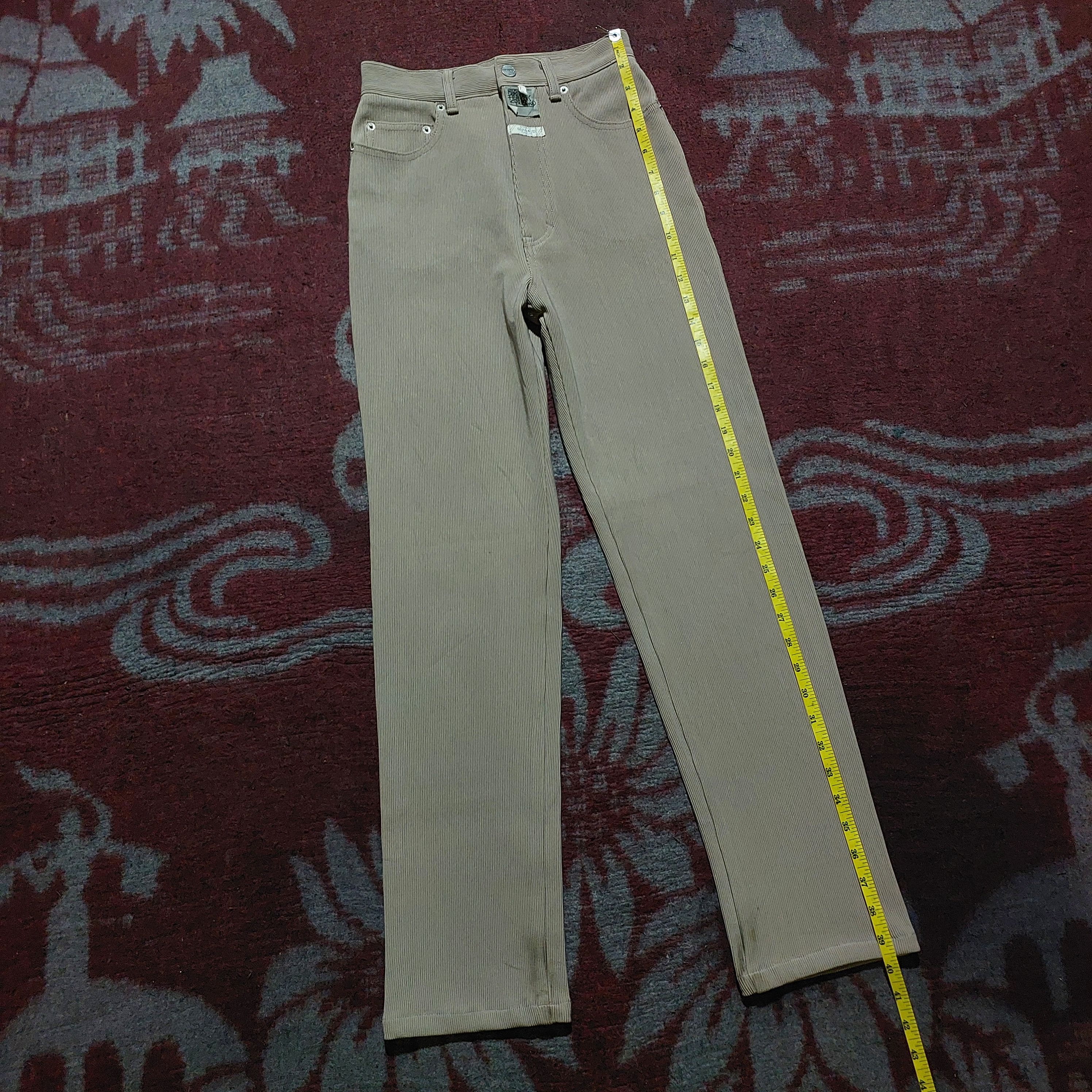 Marithe + Francois Girbaud Marithe Francois Girbaud reflektif textured pants Size 24" / US 00 / IT 34 - 12 Thumbnail