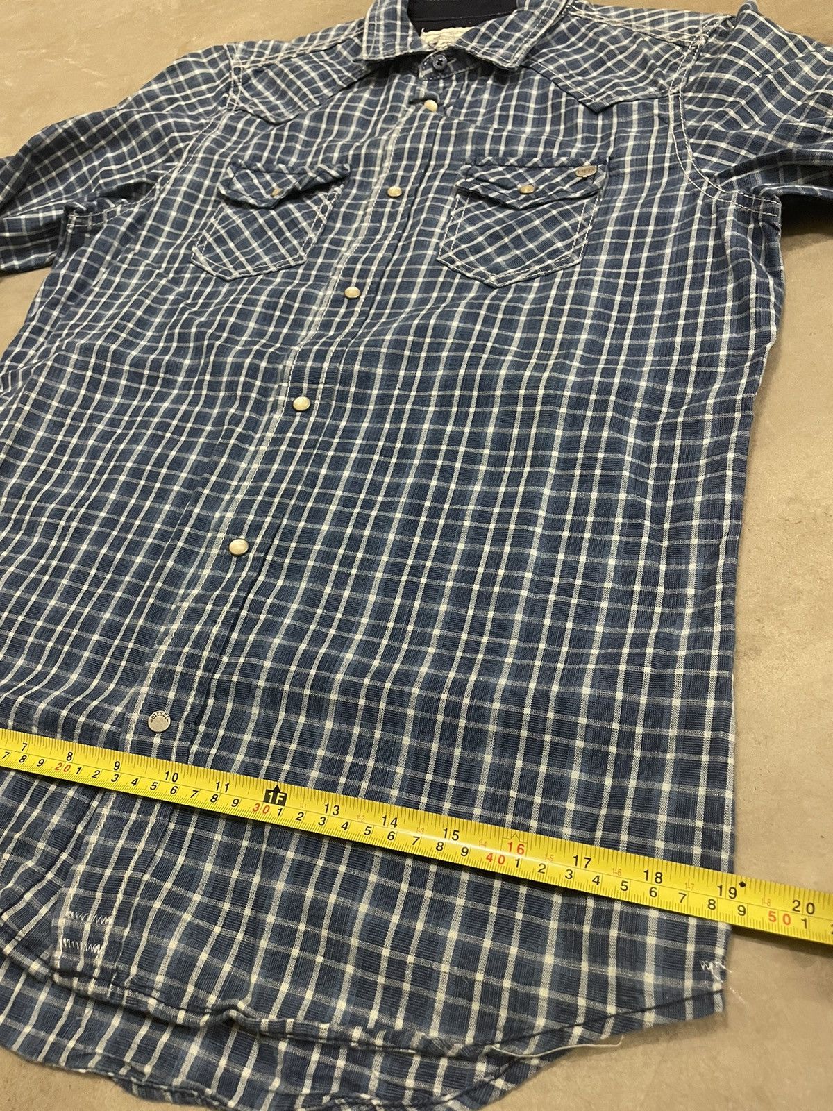 Diesel Diesel Button up Tshirt Diamond Button Italian Designer Size US M / EU 48-50 / 2 - 14 Thumbnail
