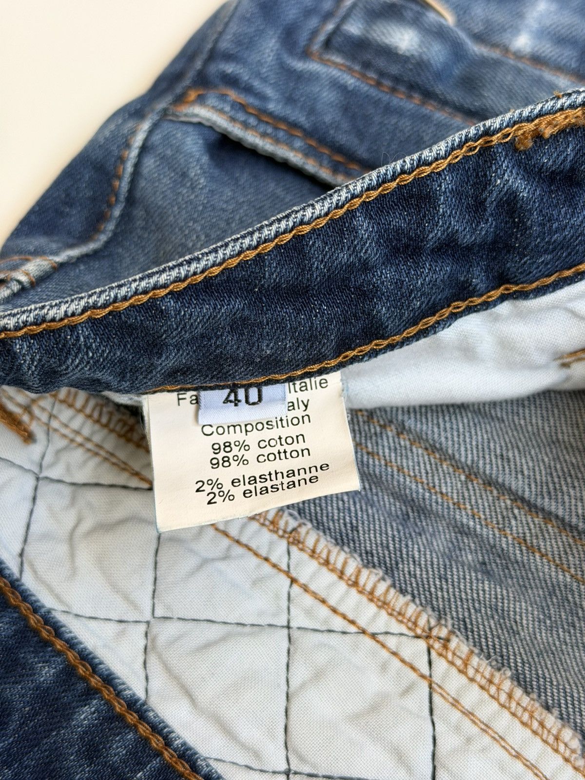 Balmain BALMAIN Decarnin SS 2010 Biker Denim Distressed Shorts jeans Size 28" / US 6 / IT 42 - 10 Thumbnail