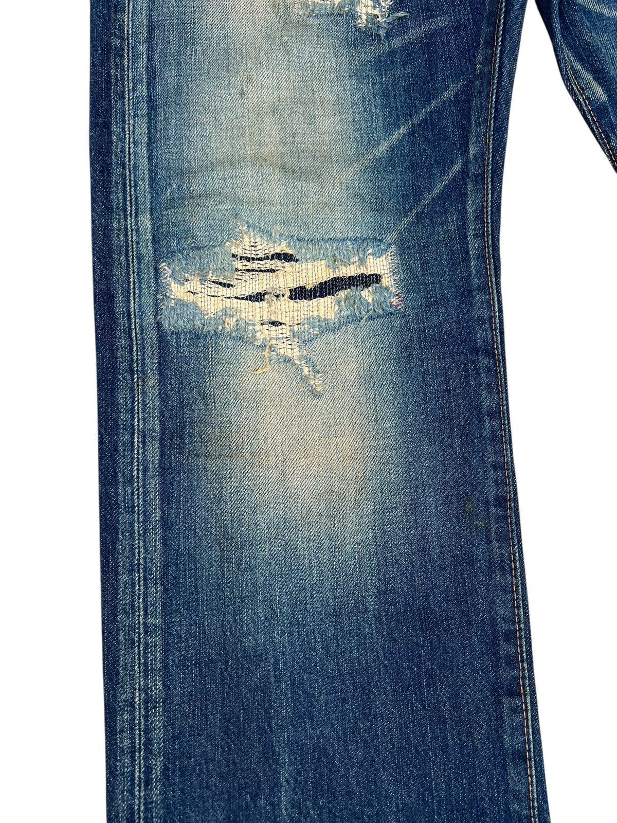 Prps PRPS Barracuda Distressed Mud Wash Denim Jeans Size US 30 / EU 46 - 9 Thumbnail