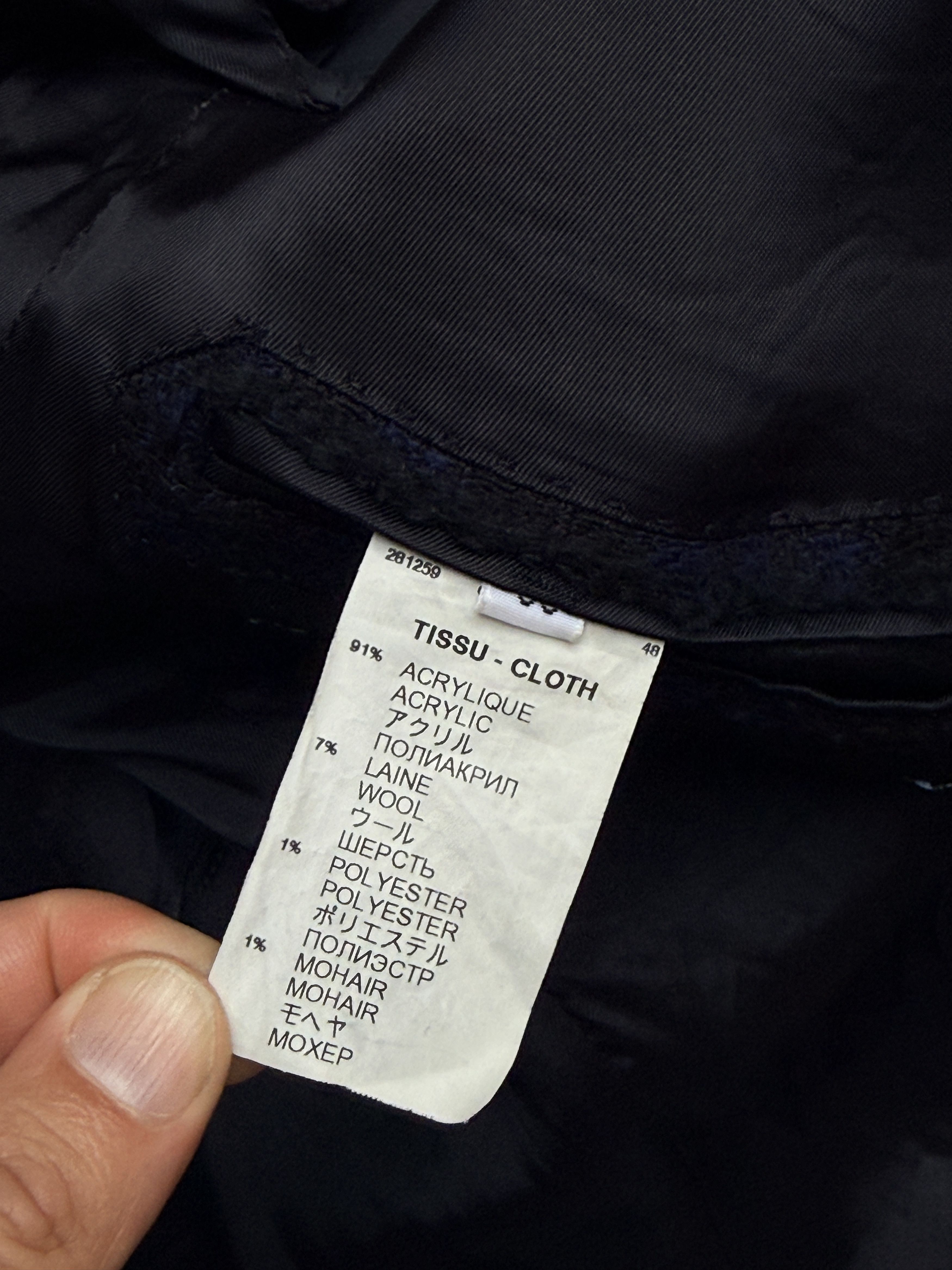 Givenchy givenchy riccardo tisci wool blazer blue black plaid jacket Size 50R - 9 Thumbnail