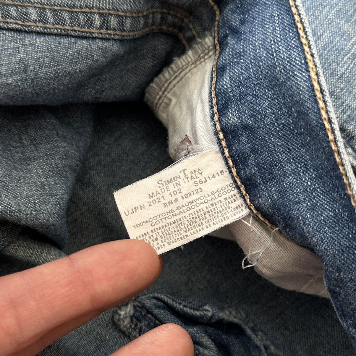 Hysteric Glamour × Undercover Y2K Armani Hysteric Glamour Style Punk Jeans Ed Hardy Vibe Size 28" / US 6 / IT 42 - 10 Thumbnail