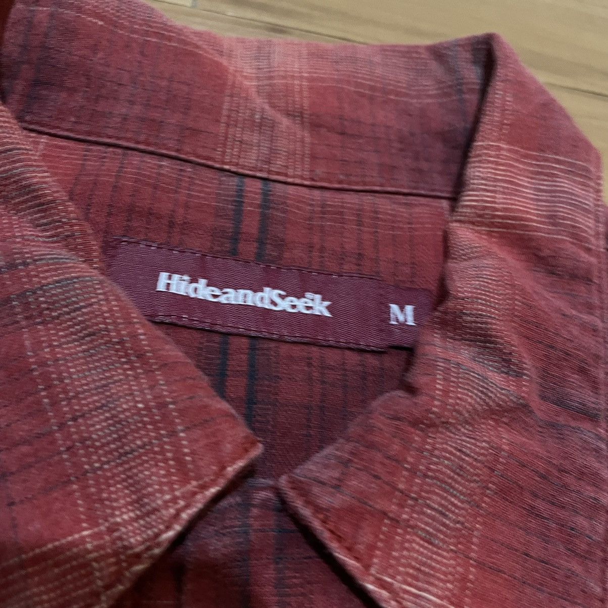 Japanese Brand Hide and seek flannel shirt Size US M / EU 48-50 / 2 - 5 Thumbnail
