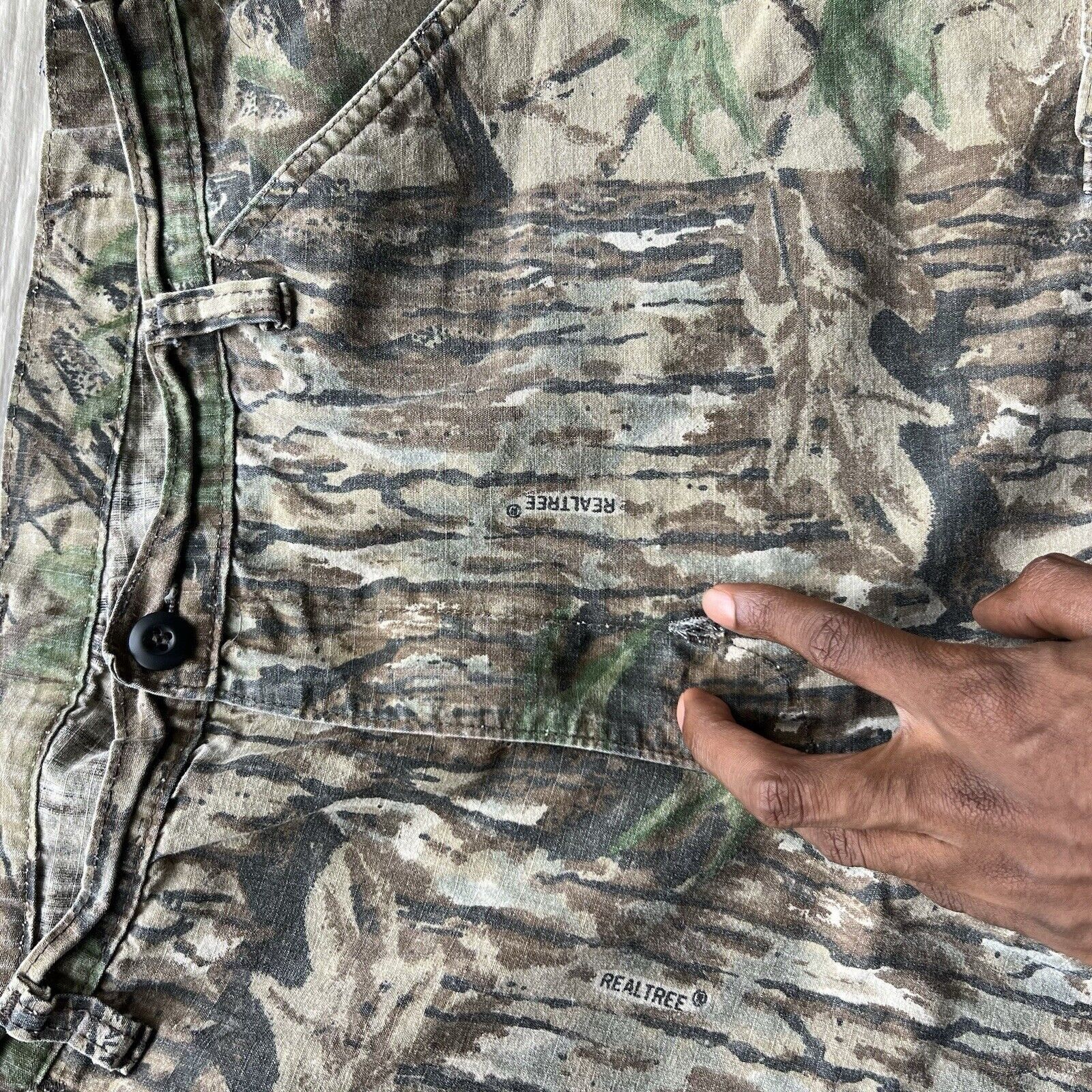 Liberty Vintage Liberty Realtree Camo Pants Size 35x30 Hunting baggy Size US 35 - 4 Thumbnail