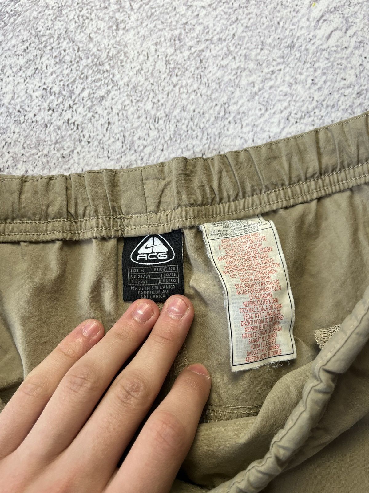 Nike ACG Vintage Y2K Nike ACG Shorts Rare Size US 34 / EU 50 - 9 Thumbnail
