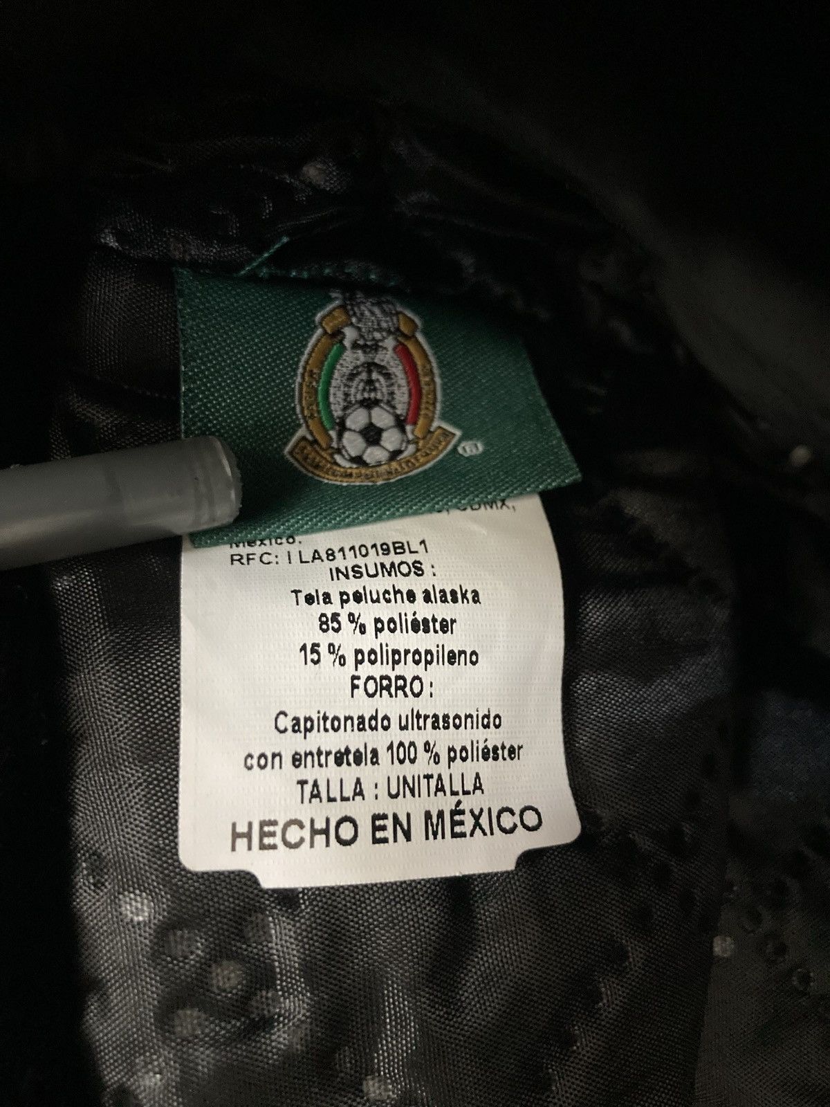Vintage MEXICO NATIONAL FOOTBALL FUTBOL SOCCER TEAM USHANKA TRAPPER Size ONE SIZE - 12 Thumbnail