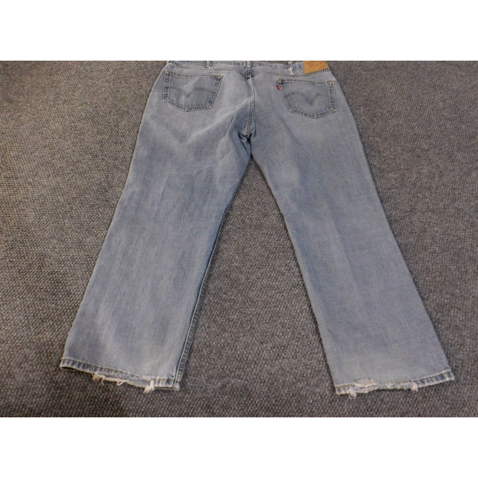 Levi's Levi's 559 Jeans Relaxed Straight Men 42x30 Light Blue Denim Distressed Jeans Men Size US 42 / EU 58 - 7 Thumbnail