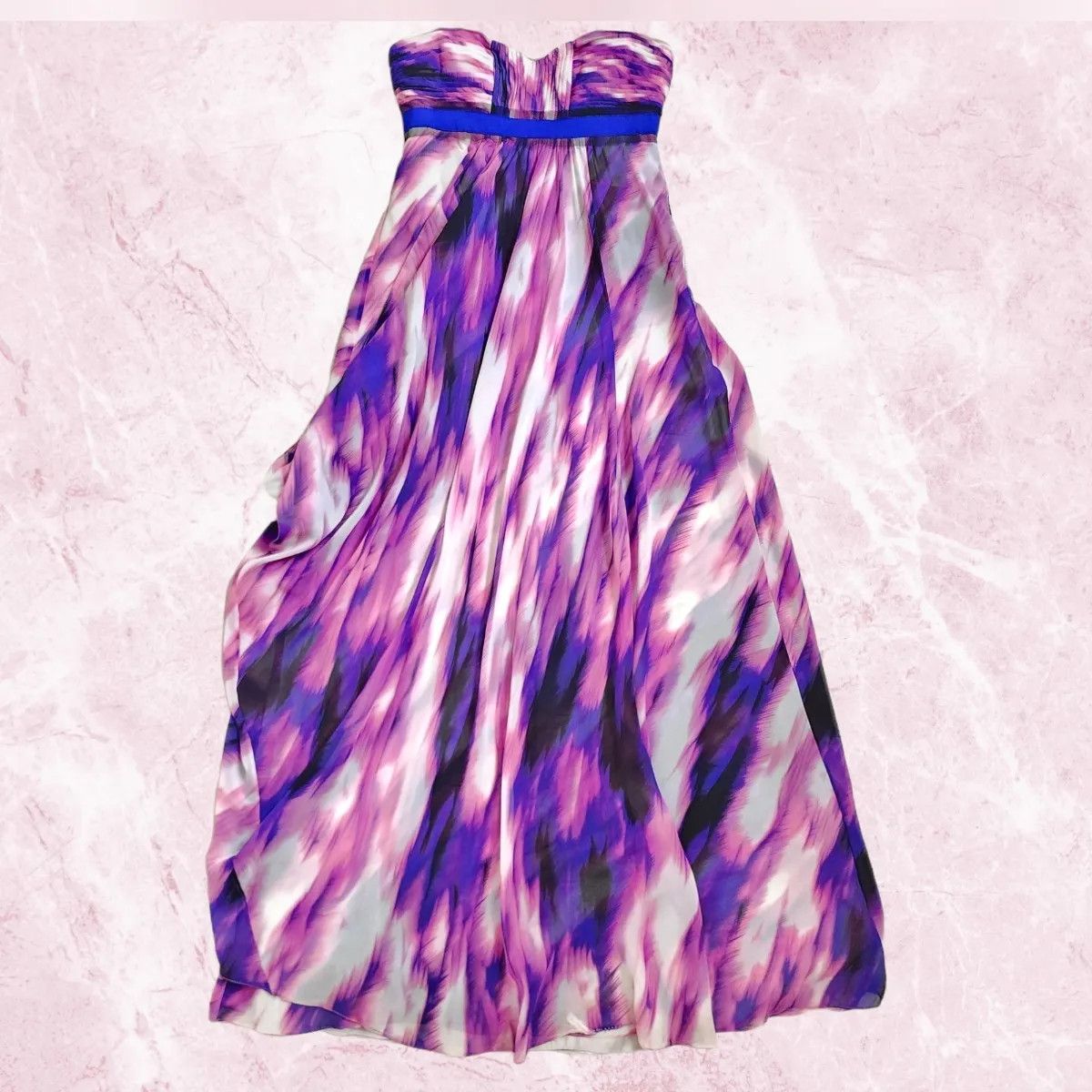 Bcbgmaxazria BCBG Silk Strapless Runway Dress -FASHIONELLA Size S / US 4 / IT 40 - 2 Thumbnail