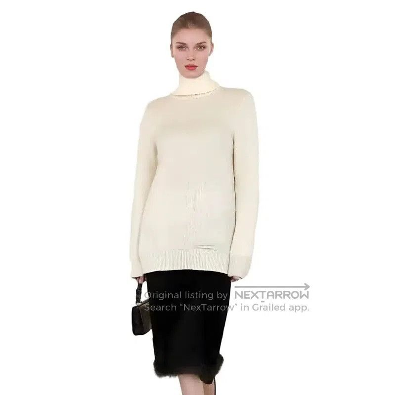Louis Vuitton Louis Vuitton Winter Cream Cashmere Knit Sweater . Size XS / US 0-2 / IT 36-38 - 1 Thumbnail