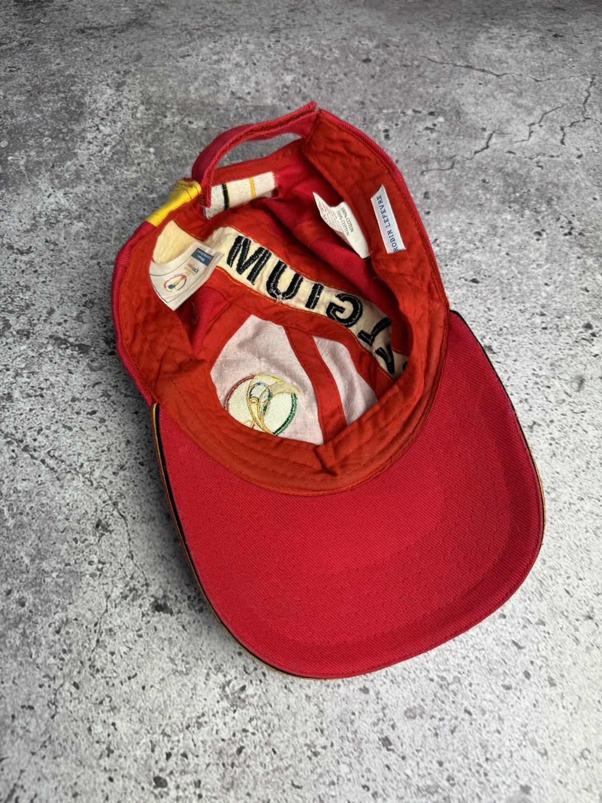 Japanese Brand × Vintage 2002 FIFA World Korea Japan Cap Hat Soccer Team Vintage Size ONE SIZE - 7 Thumbnail