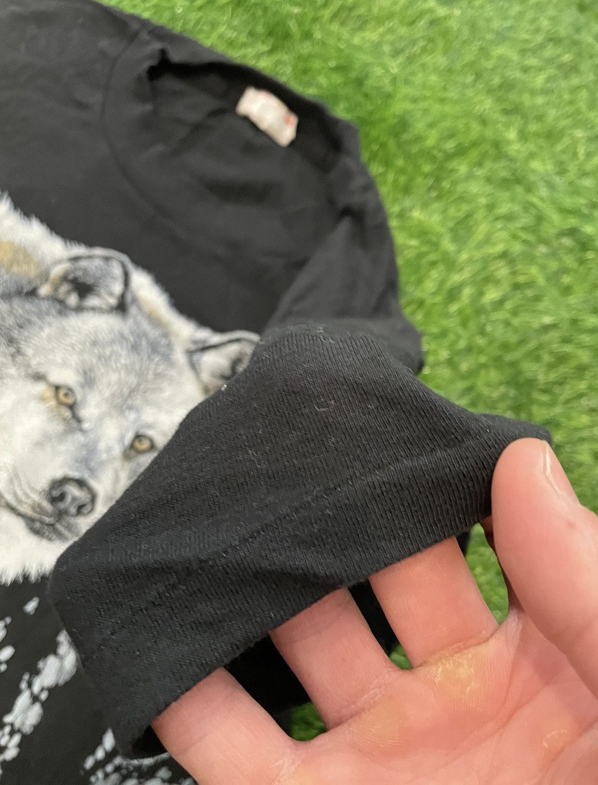 Vintage Vintage Nature Wolf 1991 Tee Shirt Size Large Size US L / EU 52-54 / 3 - 3 Thumbnail