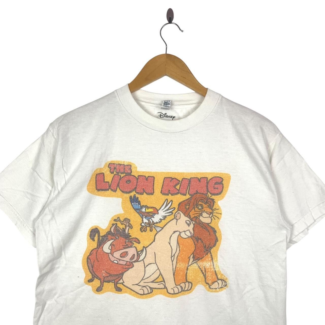 Vintage Vintage THE LION KING Movie Film Simba Nala Mufasa Tee Shirt Size M / US 6-8 / IT 42-44 - 2 Thumbnail