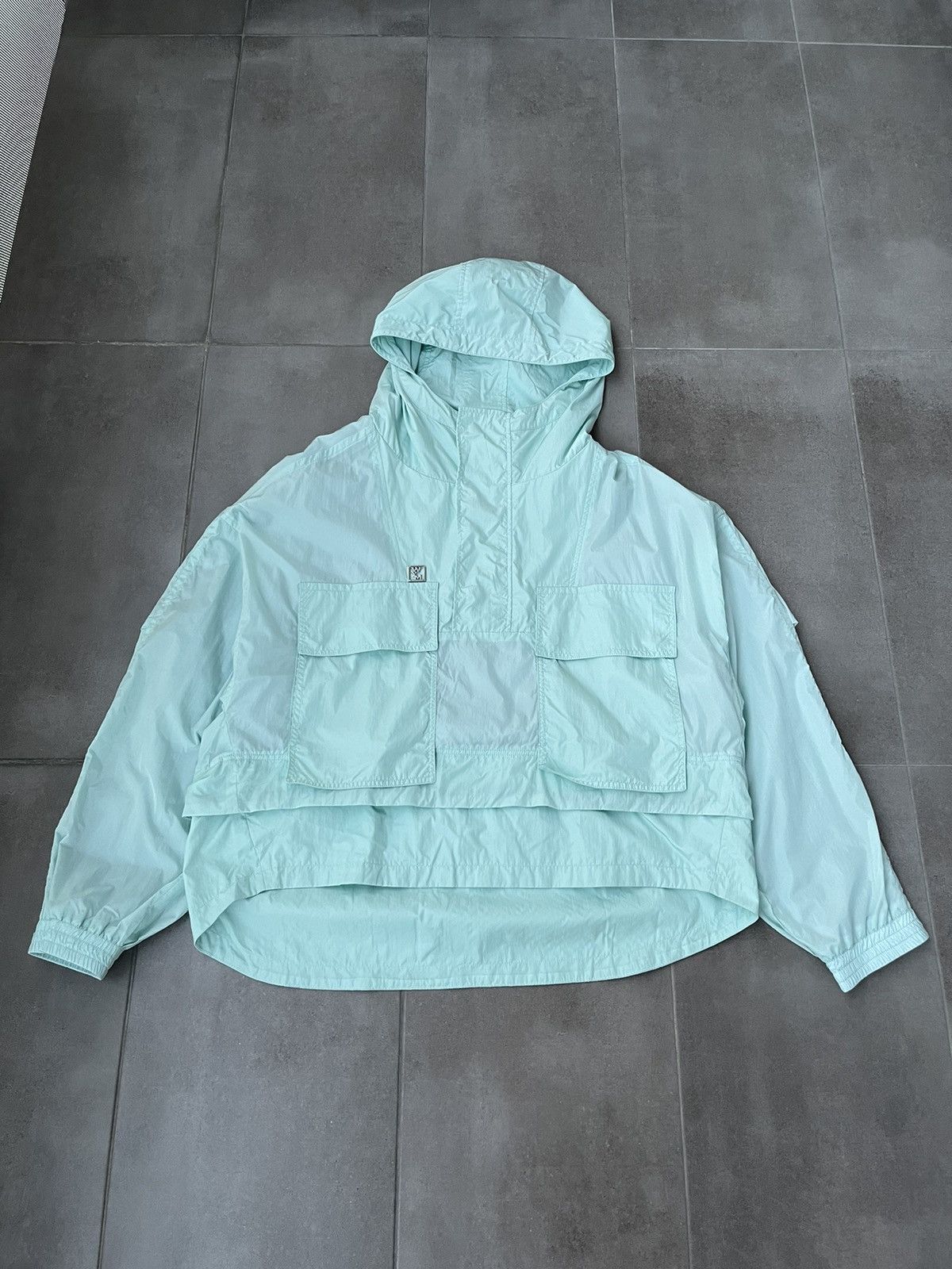 Wooyoungmi !DS! AW23 Wooyoungmi Turqoise Anorack Jumper Jacket Size US L / EU 52-54 / 3 - 6 Thumbnail