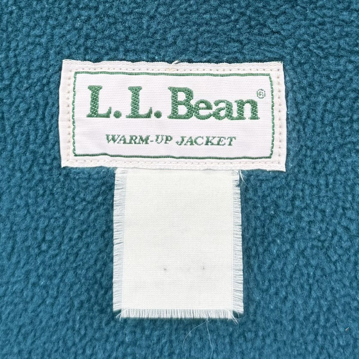 L.L. Bean Vintage L.L.Bean Warm Up Jacket Green Fleece Lined Outdoor Size US M / EU 48-50 / 2 - 19 Thumbnail