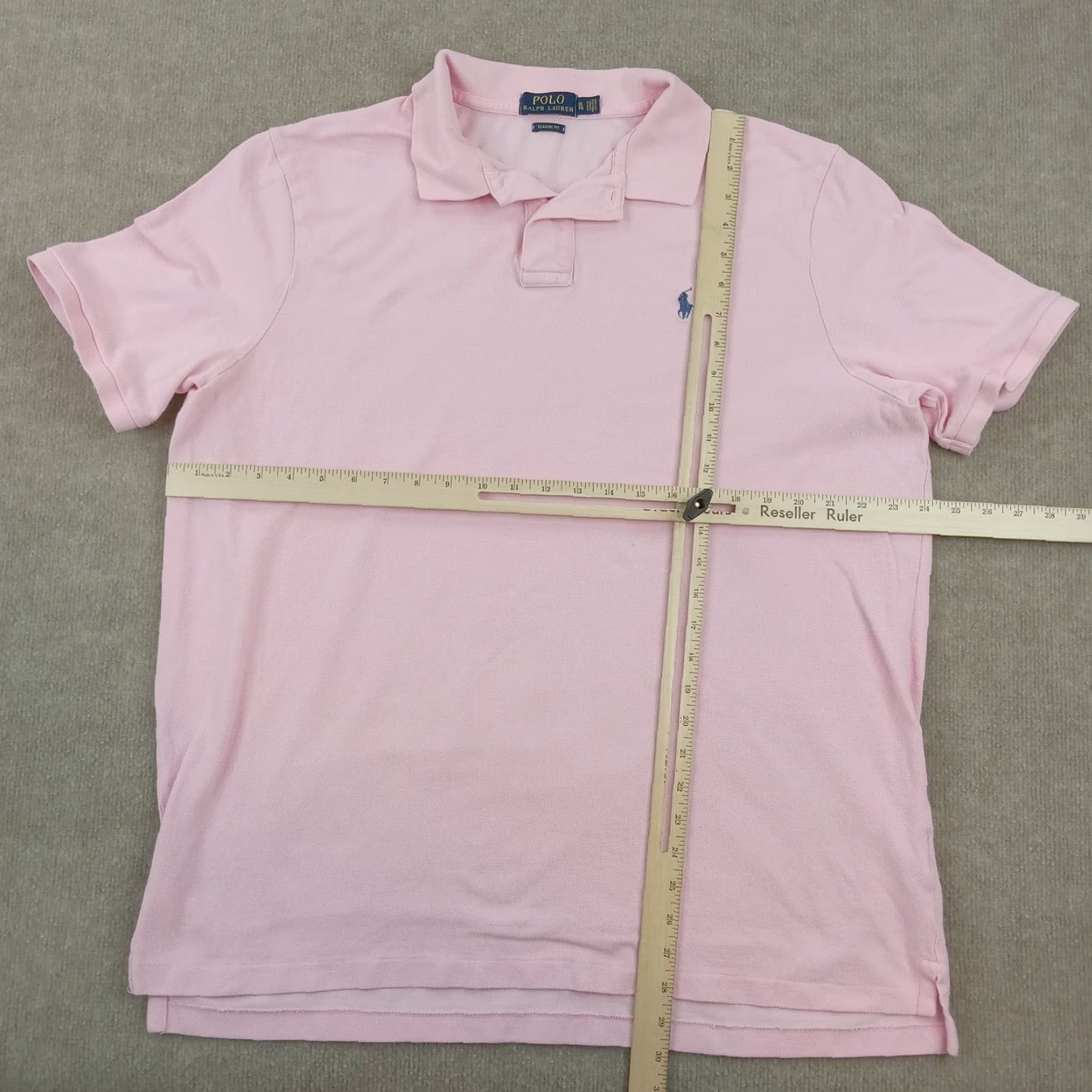 Ralph Lauren Polo Ralph Lauren Shirt Mens XL Pink Short Sleeve Classic Fit Golf Casual Logo Size US XL / EU 56 / 4 - 2 Thumbnail