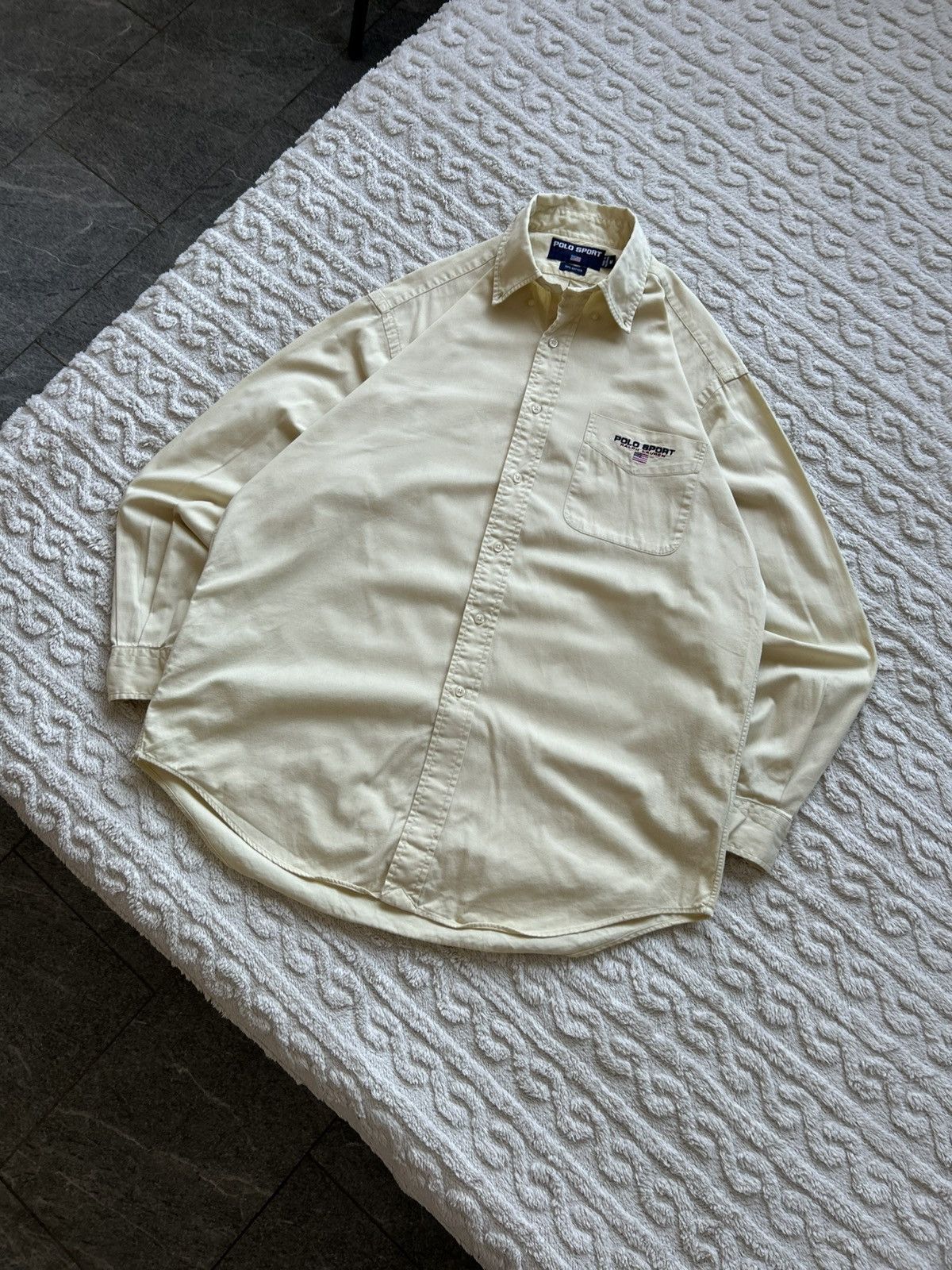 Polo Ralph Lauren Shirt Polo Ralph Lauren sport vintage rare Size US M / EU 48-50 / 2 - 4 Thumbnail