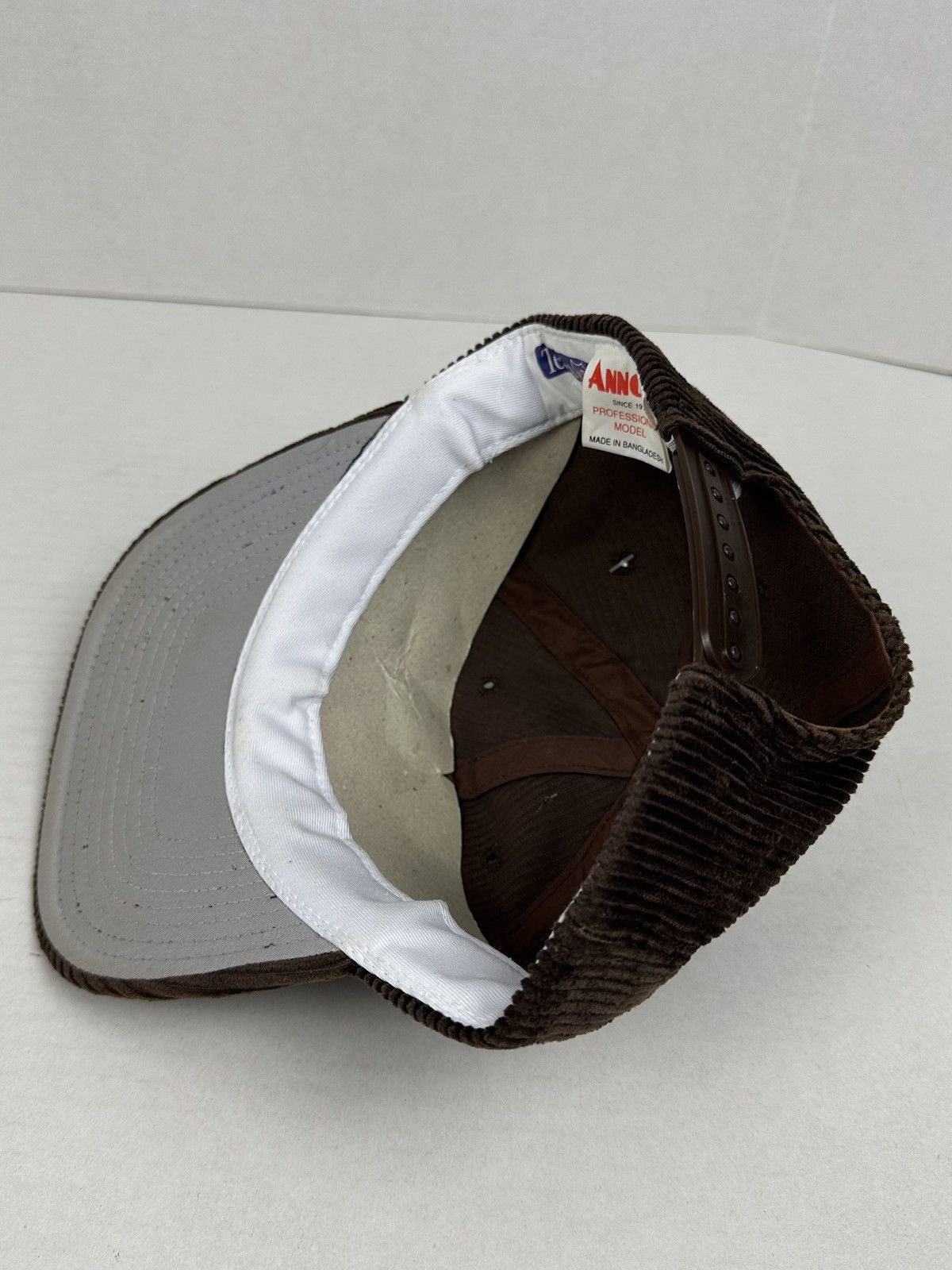 NFL Vintage Cleveland Browns Corduroy Snapback Hat Annco NFL 90s Size ONE SIZE - 8 Thumbnail