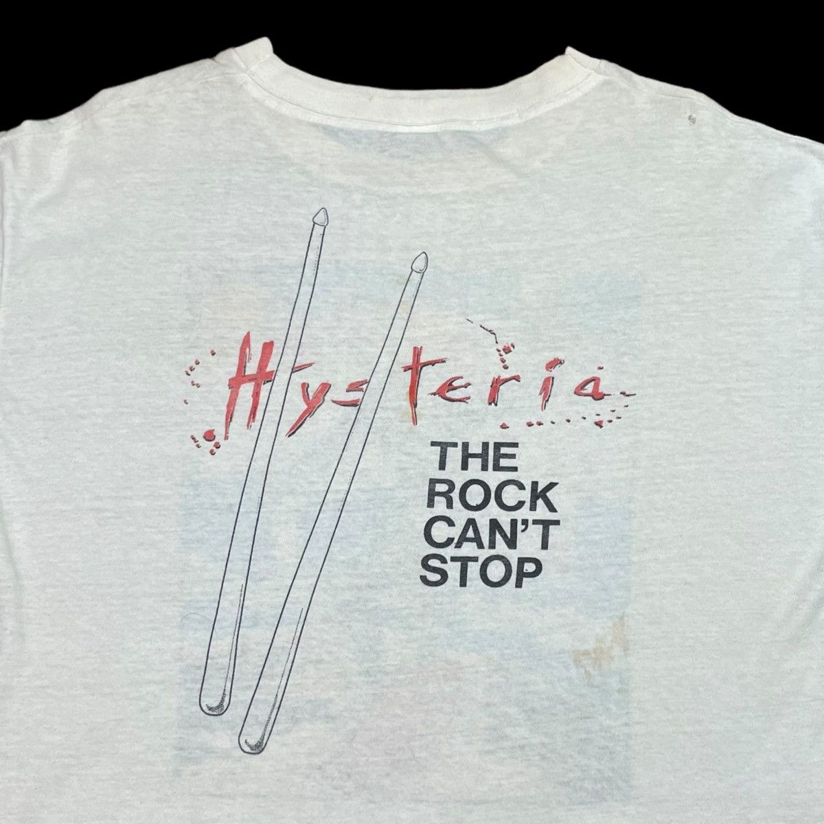 Band Tees × Vintage Vintage 80s Def Leppard Hysteria Band Tour Shirt Adult XL Size US XL / EU 56 / 4 - 8 Thumbnail