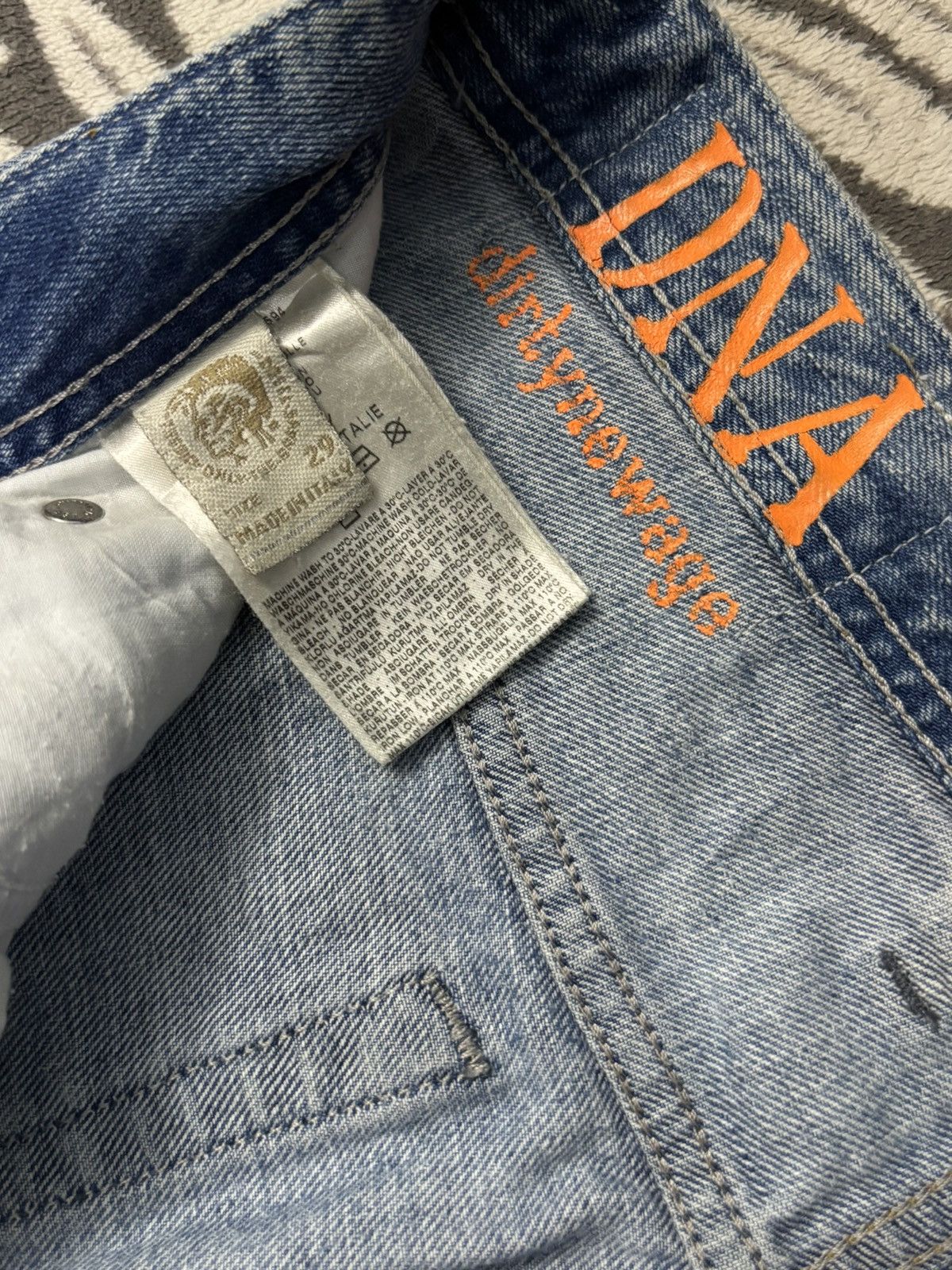 Diesel Vintage Diesel Viker-R-Box Dirty New Age Mud Wash Jeans Size US 32 / EU 48 - 18 Thumbnail