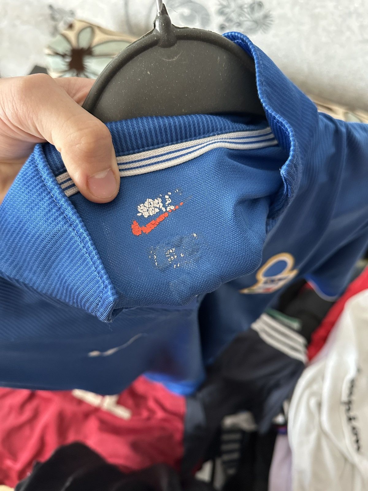 Nike 1994 Nike Italy #4 Baggio Vintage Soccer Jersey Football Rar Size US XL / EU 56 / 4 - 11 Thumbnail
