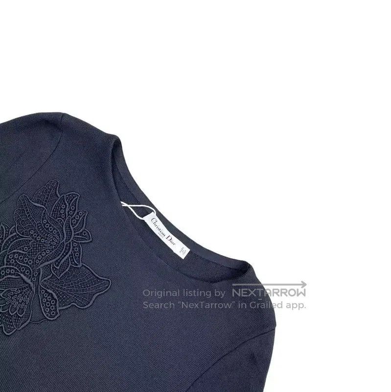 Dior Dior Black Women's Dress with Embroidery . Size XXS / US 00 / IT 34 - 3 Thumbnail