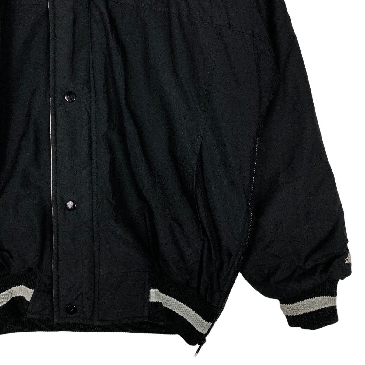 NFL 🔥Vintage Bomber Jacket Starter NFL Raiders Big Logo Size US S / EU 44-46 / 1 - 5 Thumbnail